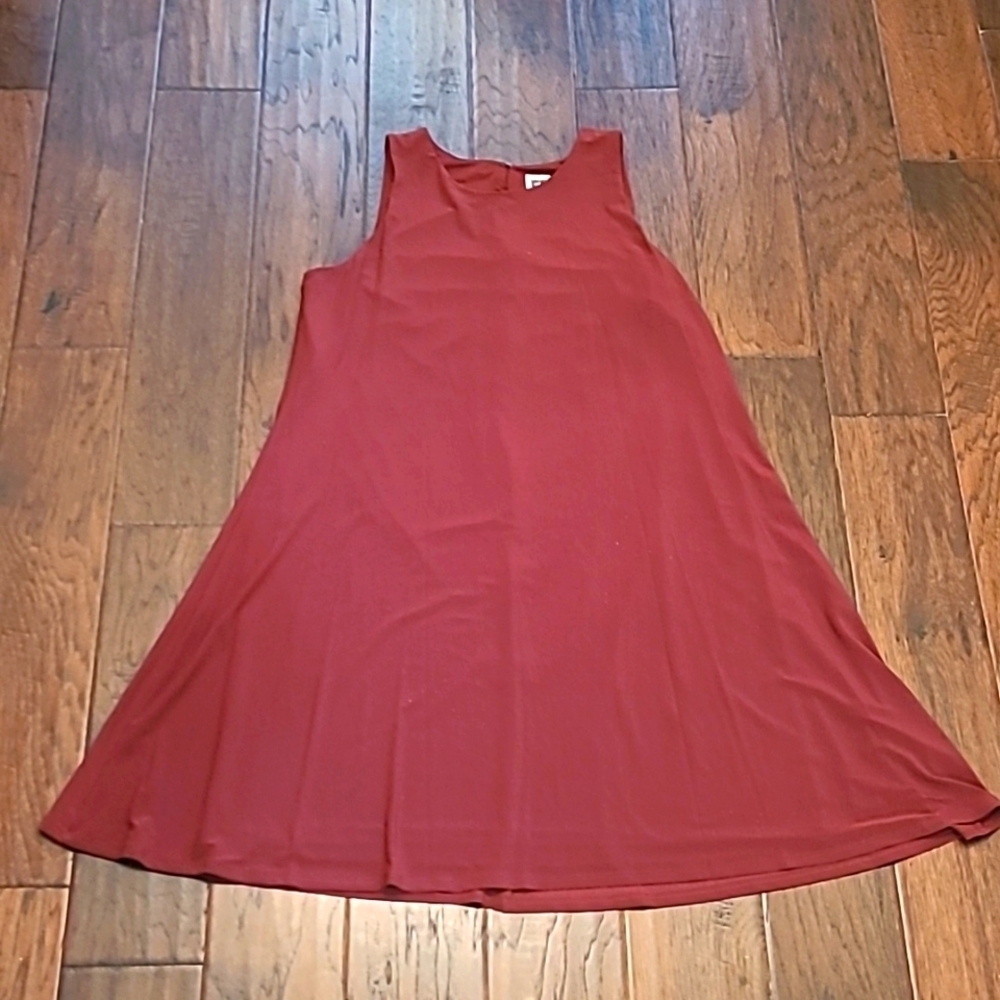 Anne Klein Rust/Brown Sleeveless Dress size 10